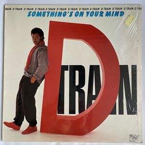 D Train Something's On Your Mind R&B Funk Soul 1984 Used but EXCELLENT Vinyl pic
